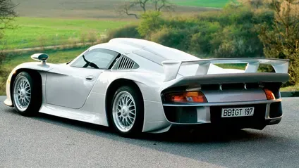 Porsche 911 GT1: 3.2-litre twin-turbo flat-six