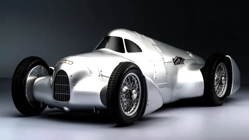 Рекордный болид Auto Union: история создания легендарного V16