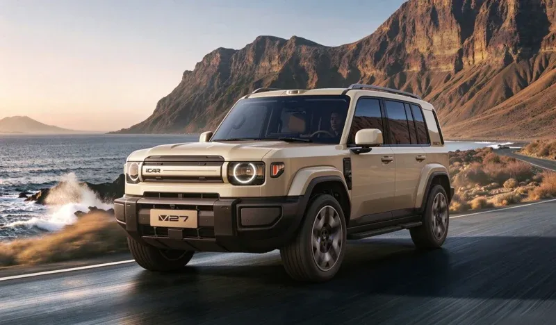 Chery iCaur V27 EREV дебютировал в Европе по цене от 61 540 долларов
