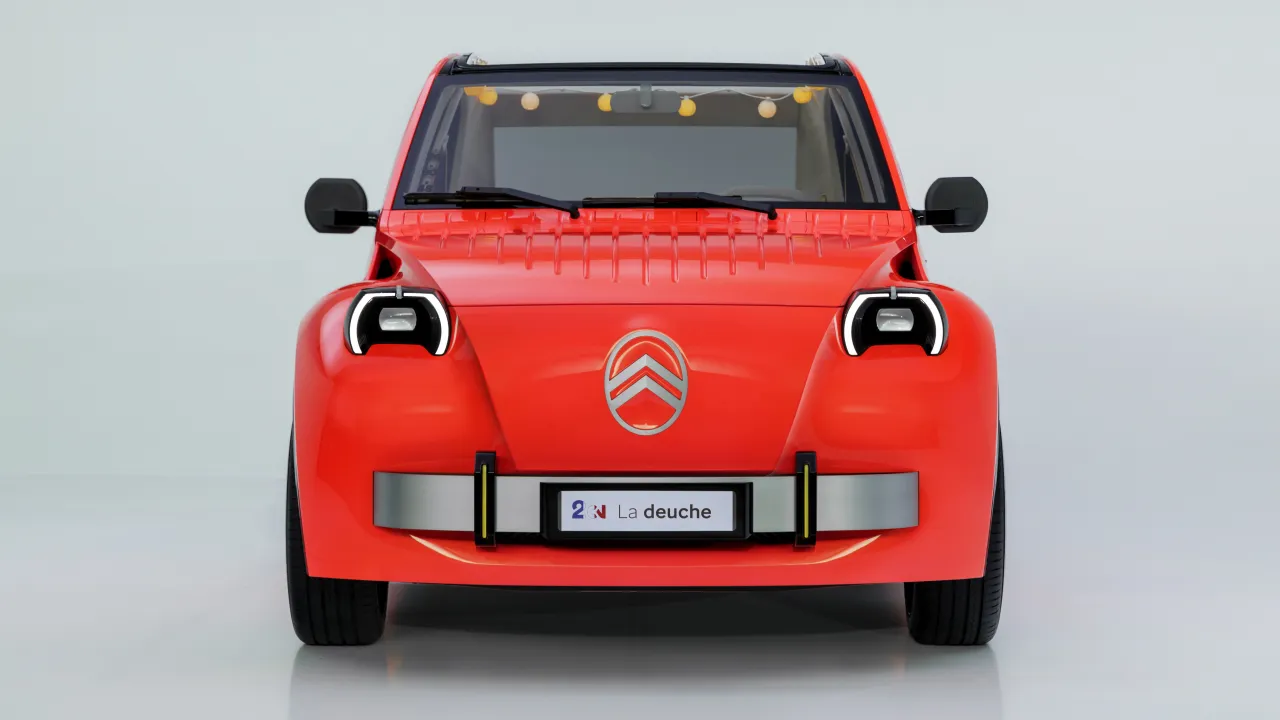 Концепт электрического Citroen 2CV показан публике
