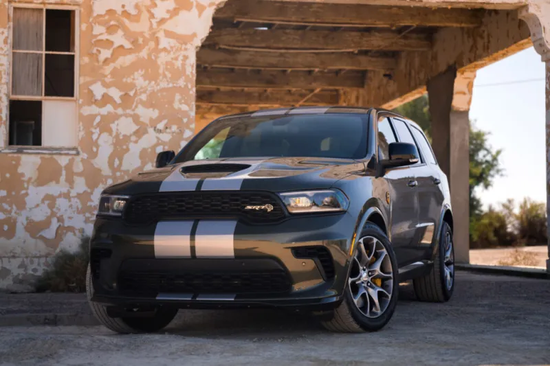 Dodge Durango Hellcat на максимальной скорости 172 миль в час