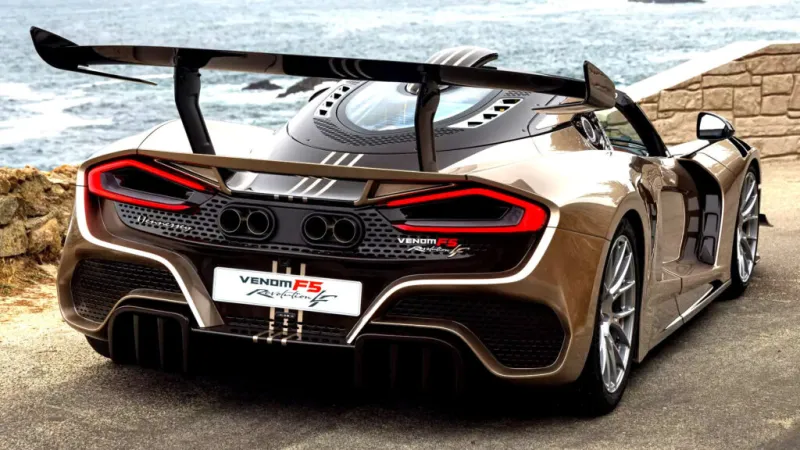 Уникальный гиперкар Hennessey с ручной трансмиссией