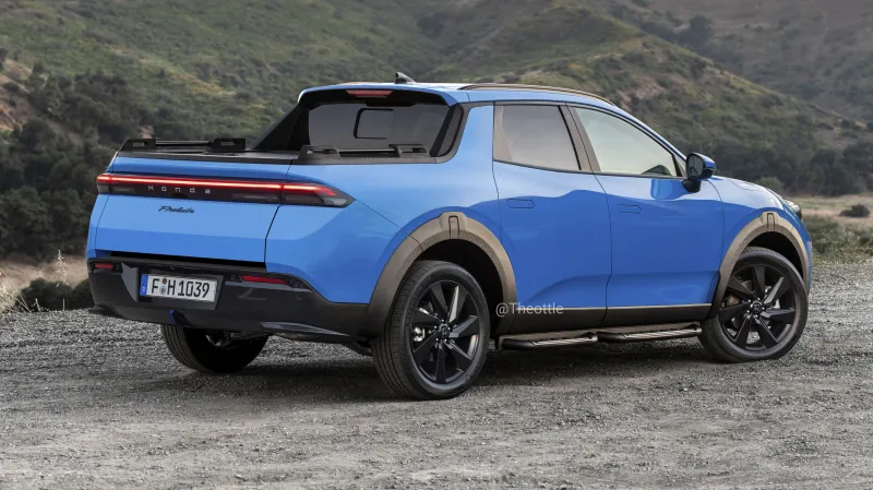 Дизайн Honda Prelute, сочетающий черты купе и пикапа