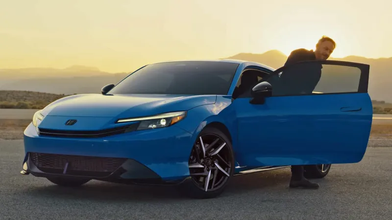 Детали рендеринга Honda Prelute: элементы кузова