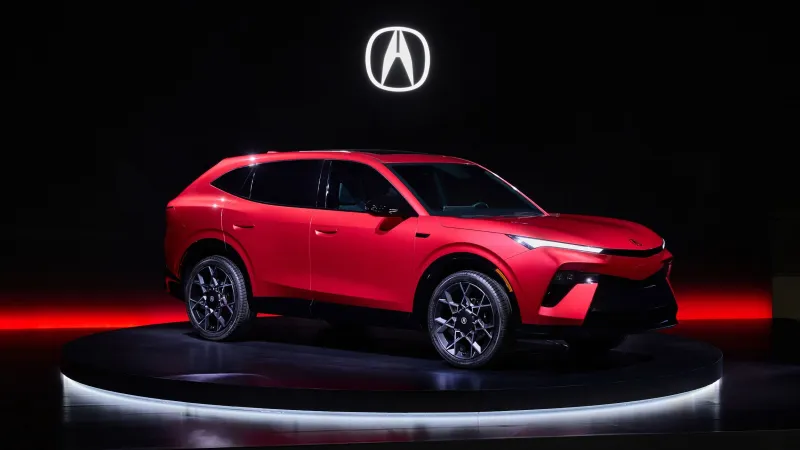 Схема будущего гибридного седана Honda Fastback и кузова Acura RDX без EV