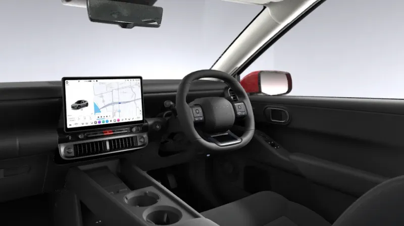 Рендер интерьера Hyundai Ioniq 3