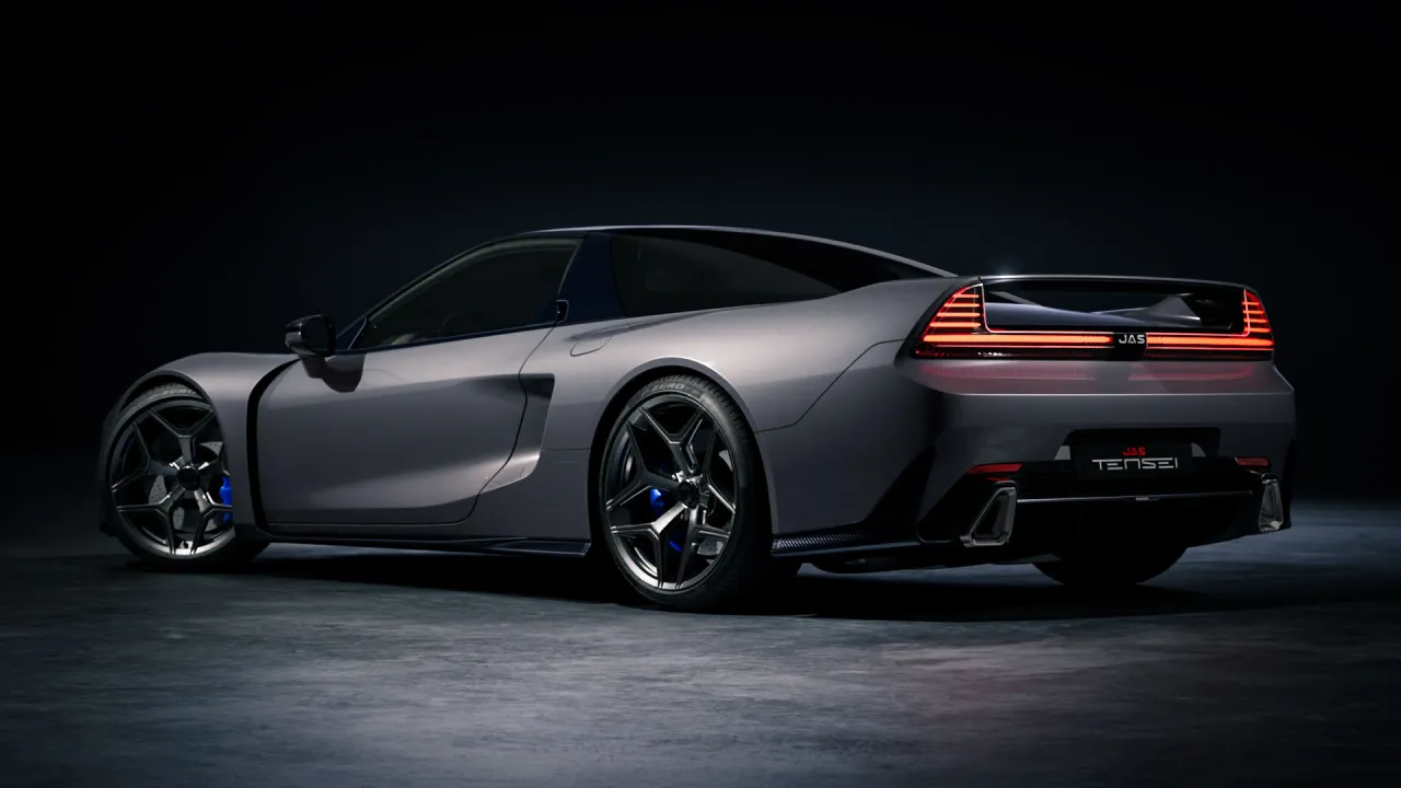 Рестомод Honda NSX от JAS и Pininfarina в углеродном кузове с подъемными фарами