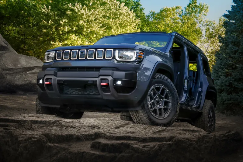 Jeep Recon во время дорожных испытаний