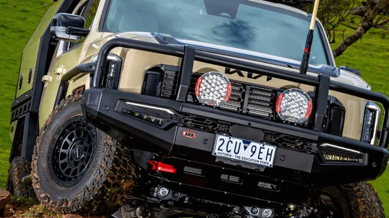 Kia Tasman: тюнинг и заводские опции для бездорожья