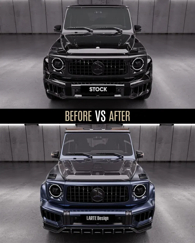 G-Wagen перешел на углеводную диету: результат впечатляет