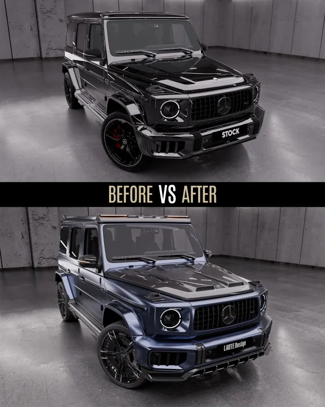 G-Wagen перешел на углеводную диету: результат впечатляет