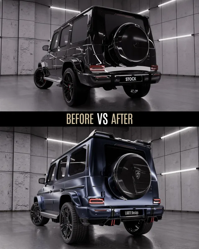 G-Wagen перешел на углеводную диету: результат впечатляет
