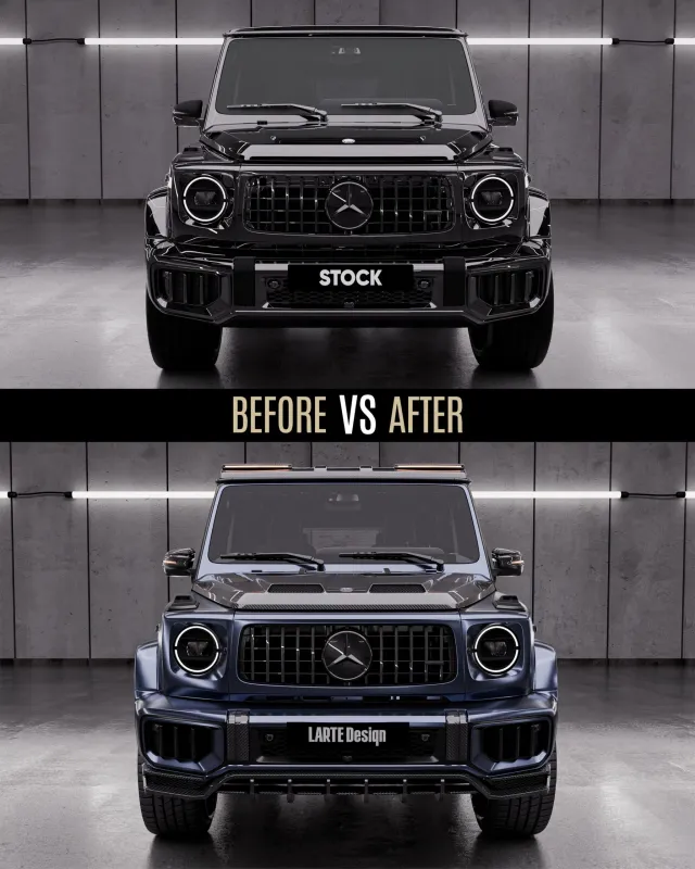 G-Wagen перешел на углеводную диету: результат впечатляет