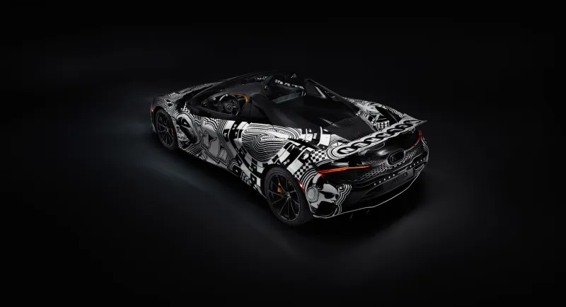 Автомобиль McLaren MSO 750S, прибывший из Вегаса