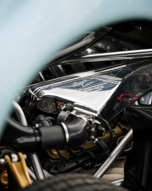 Задняя часть Zonda с обновленным антикрылом