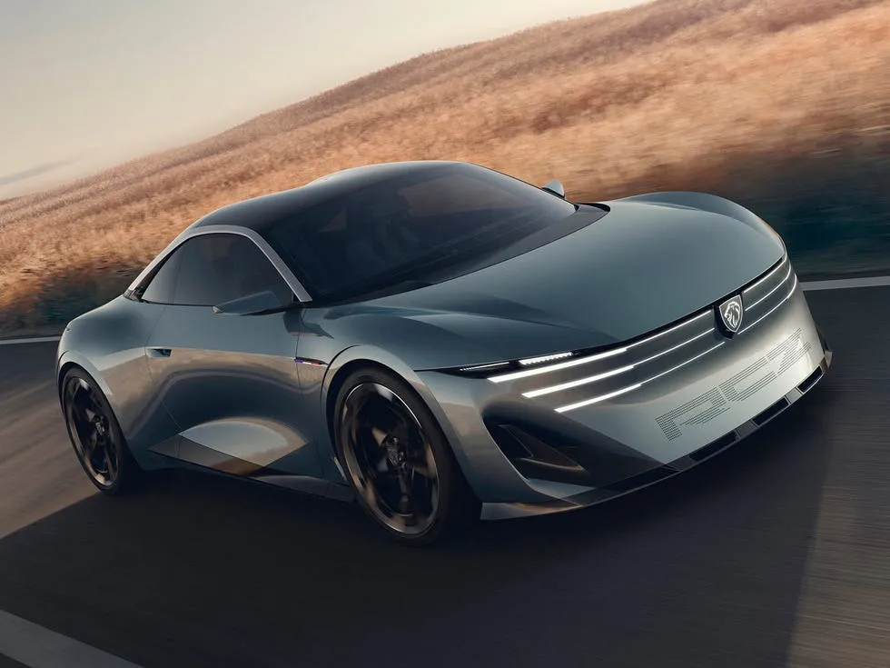 Футуристическое спортивное купе Peugeot RCZ Vision
