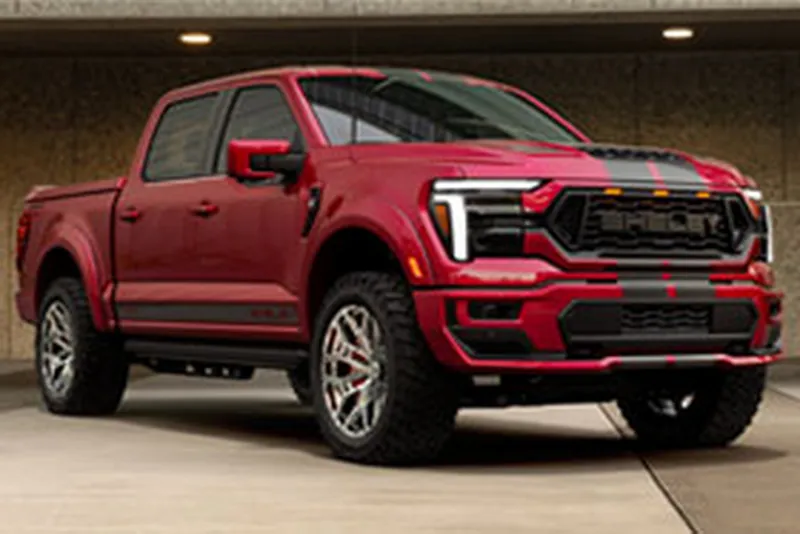 Интерьер Shelby F-150: кожа и карбон