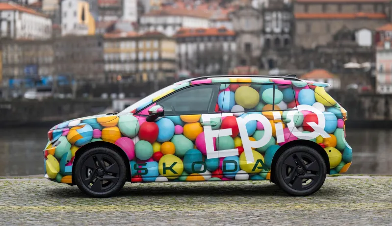 Сенсорные кнопки быстрого доступа в новом Skoda Epiq