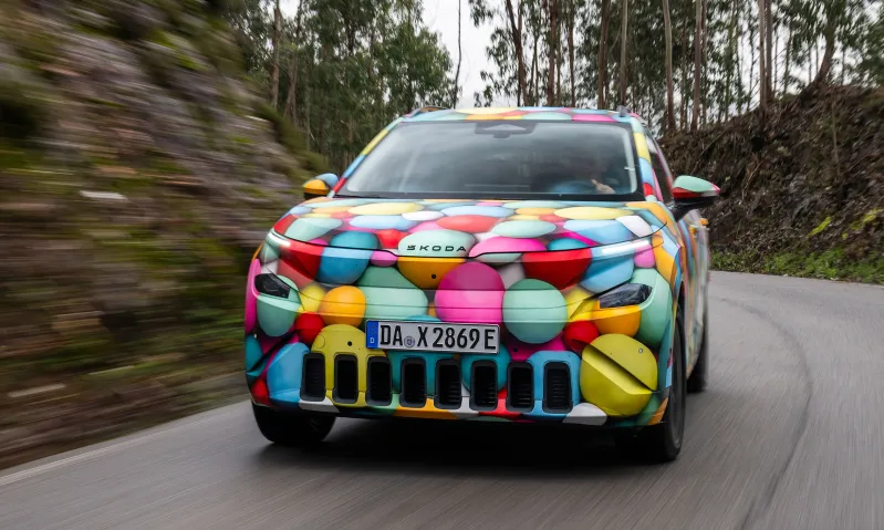 Экологичные ткани в обивке сидений Skoda Epiq