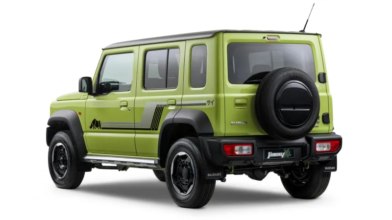 Пятидверный Jimny XL в эксклюзивном оформлении