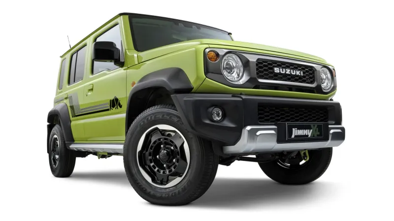 Австралийская версия Jimny с чёрно-жёлтым кузовом