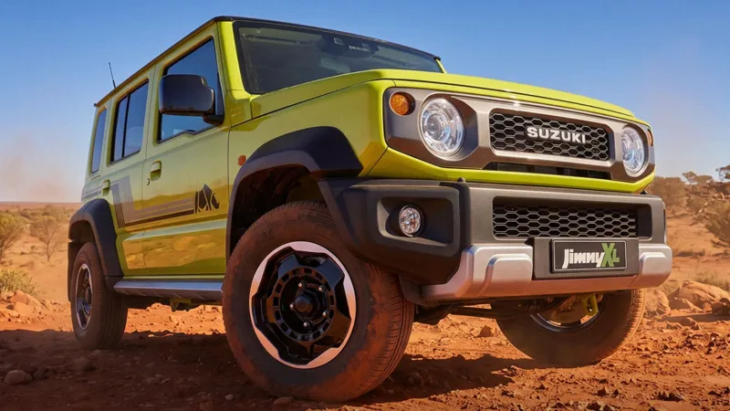 Индийская сборка пятидверного Jimny для австралийского рынка