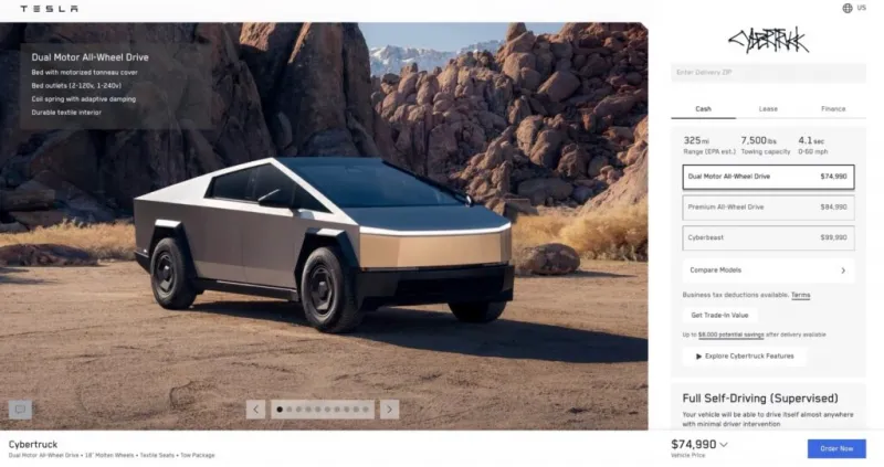 Модификации и интерьер пикапа Tesla Cybertruck
