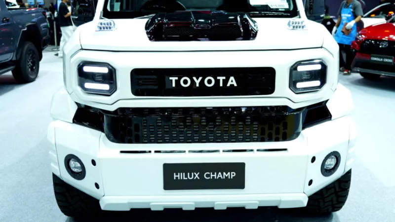Бангкокский дебют Toyota Hilux Champ: преображение в стиле Brabus