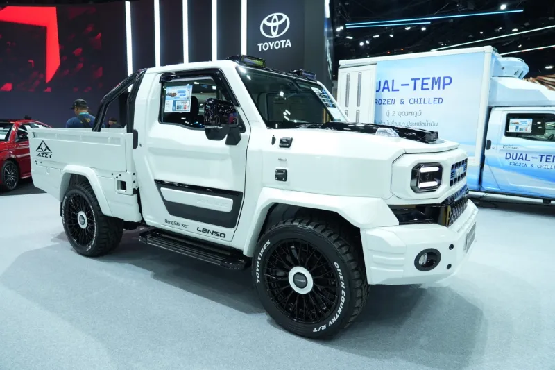 Экстремальный тюнинг Toyota Hilux Champ под Brabus
