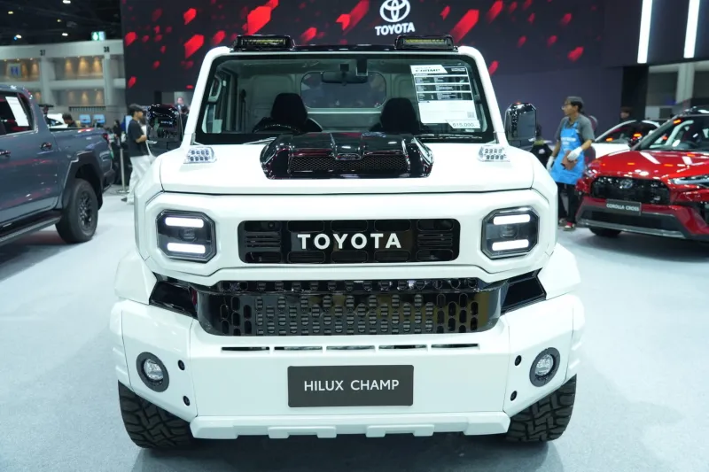 Brabus-стайлинг для Toyota Hilux Champ: фотоотчет
