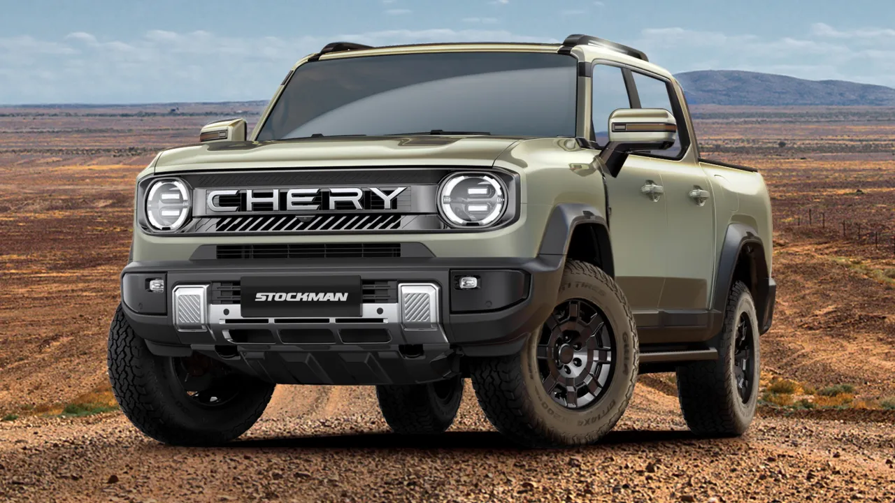 Chery Stockman: мощный дизель-электрический грузовик на бездорожье