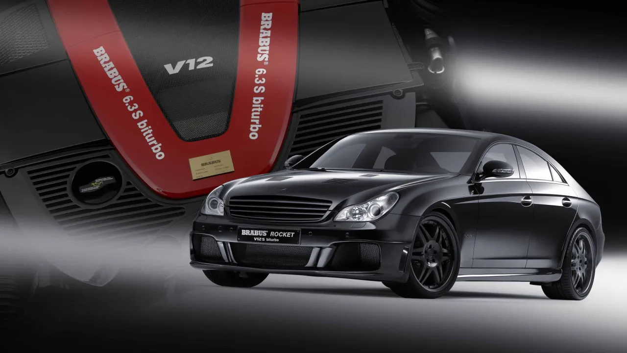 Автомобиль Brabus CLS в тюнинговом исполнении