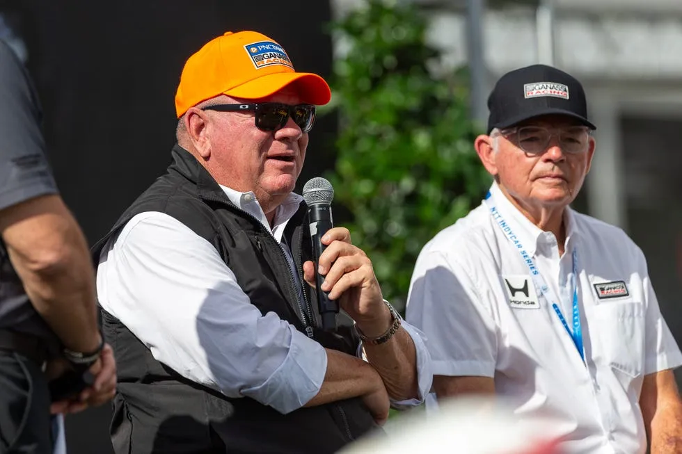Болиды формульного класса на Гран-при Портленда серии IndyCar