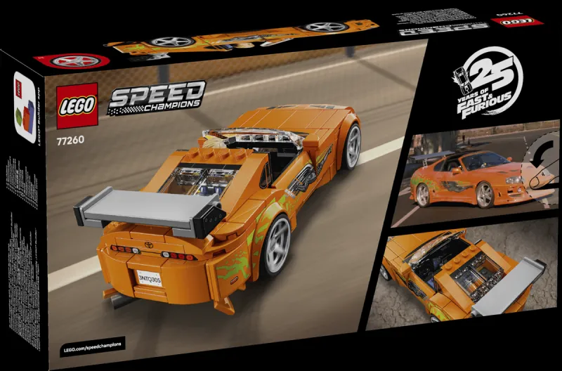Набор Lego с Toyota Supra — воплощение мечты фанатов «Форсажа»