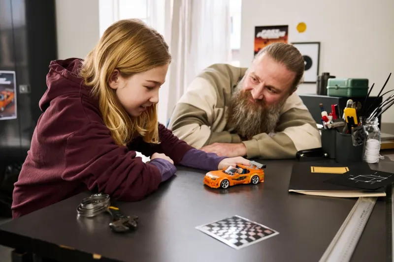 Оранжевая Supra из кино теперь доступна в формате Lego