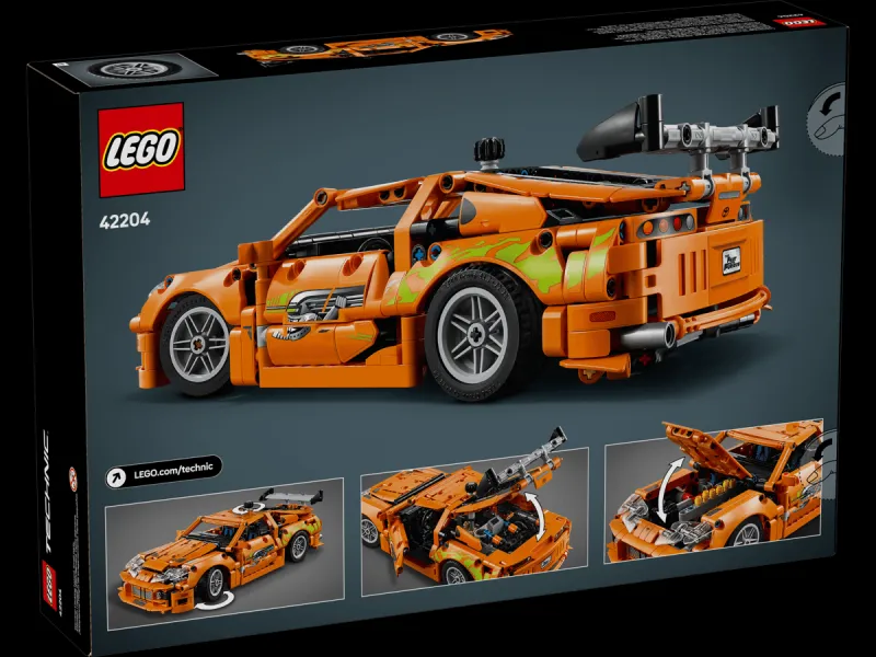 Набор Lego с оранжевой Supra — мечта каждого фаната «Форсажа»