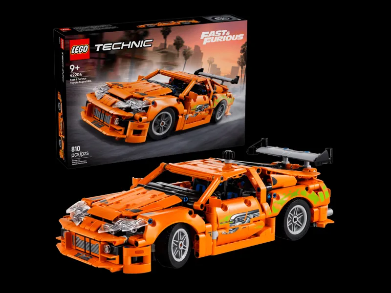 Набор Lego для автолюбителей: легендарная Toyota Supra за 29,99