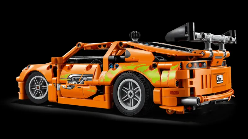 Собери яркую Supra из фильма с помощью конструктора Lego