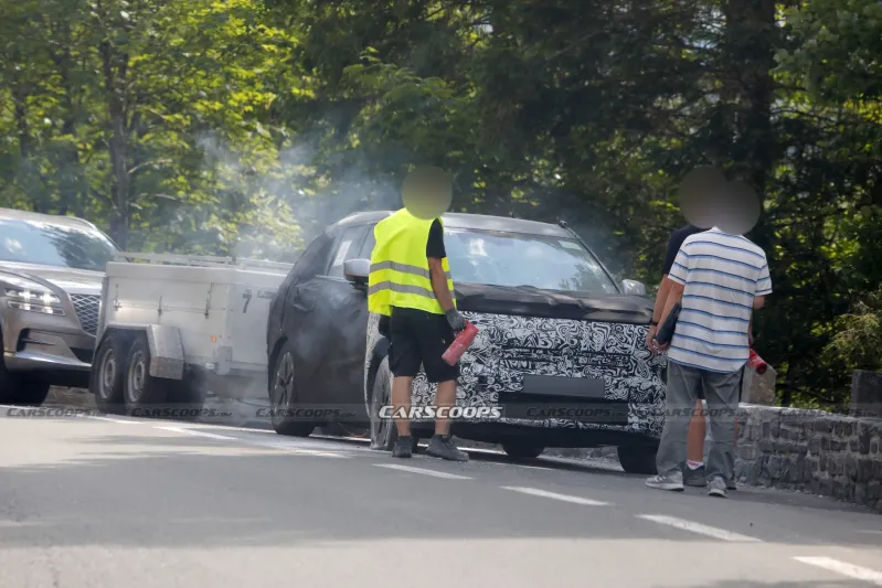 Последствия перегрева тормозов у нового кроссовера Hyundai