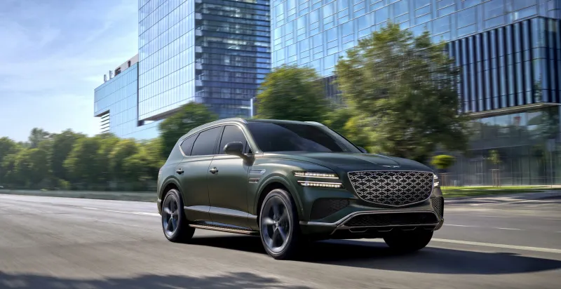 Технические компоненты гибридной системы нового автомобиля Genesis GV80
