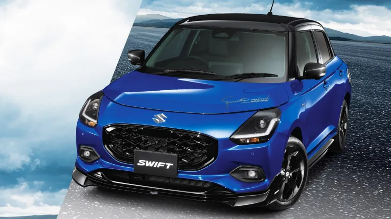 Старый Swift Sport Suzuki: 138 л.с., теперь с аэродинамическим сплиттером