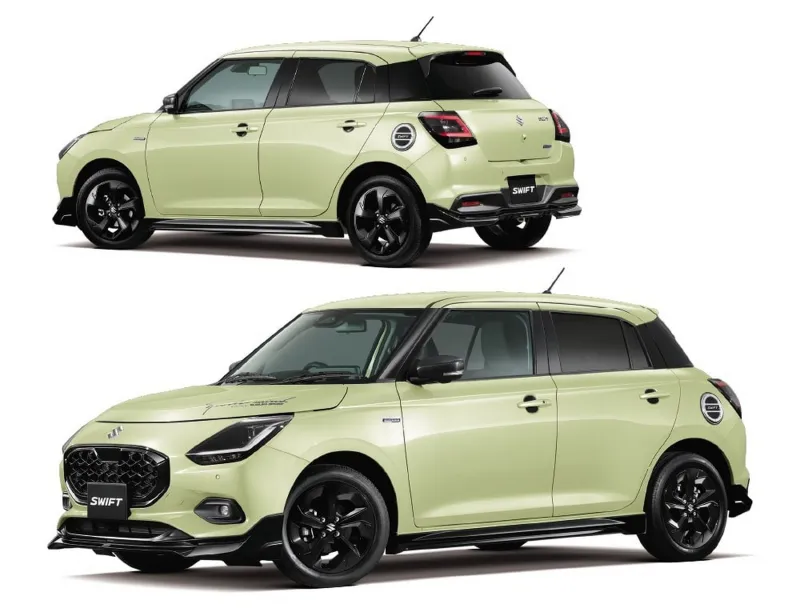 Swift Sport Suzuki 138 л.с., первая версия, теперь со сплиттером
