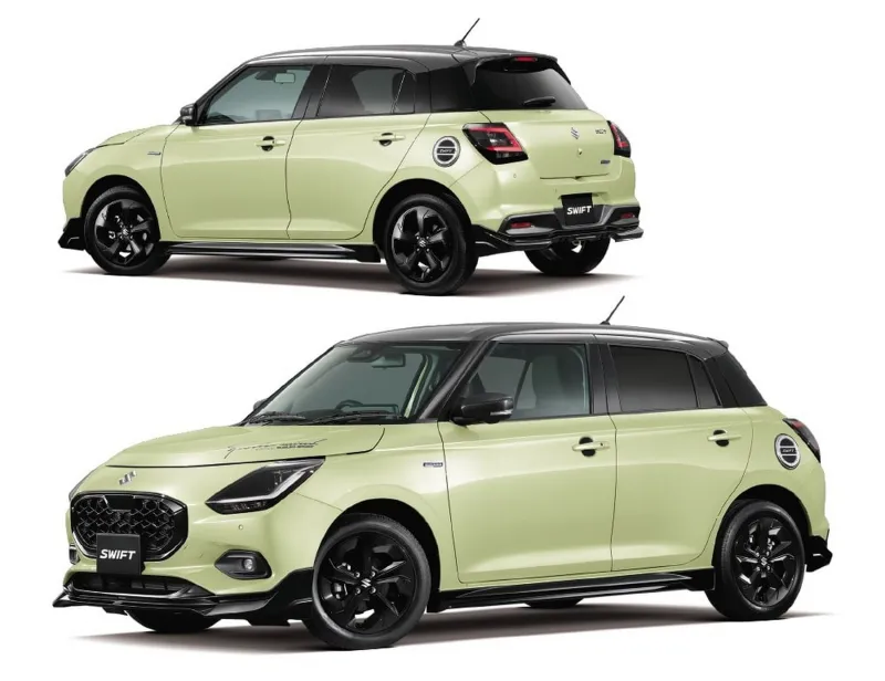 Старый Swift Sport Suzuki, 138 л.с., обновление – сплиттер