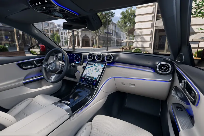 Технические изменения в моторном отсеке Mercedes-Benz