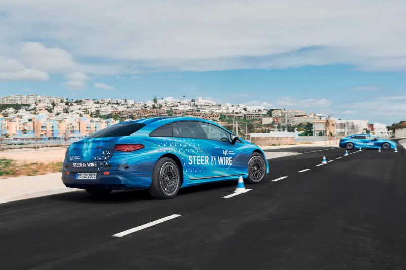 Новая решётка радиатора Mercedes EQS