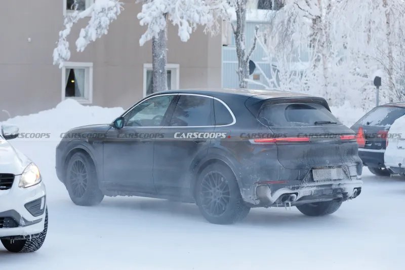 После фейслифта Porsche Cayenne остаётся в линейке с бензиновыми моторами