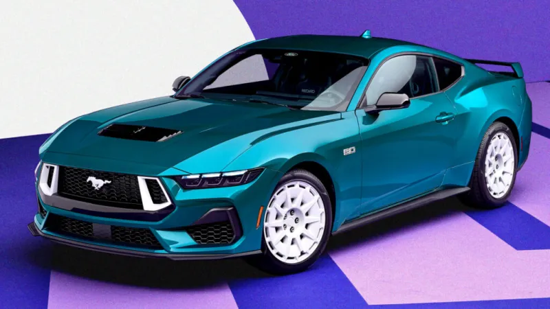 Динамика продаж Ford Mustang и Mach-E за текущий год