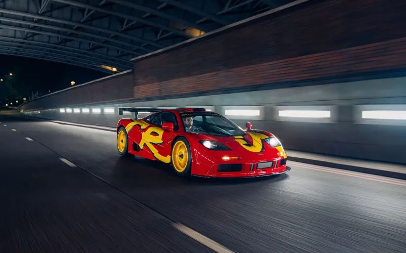 Знаменитый McLaren F1 GTR с историей аварий