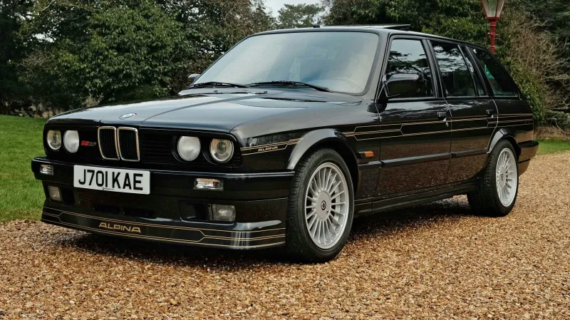 Фирменные диски Alpina на E30 Touring