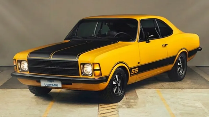 Эксклюзивные рестомоды Chevrolet Opala на аукционе в Бразилии